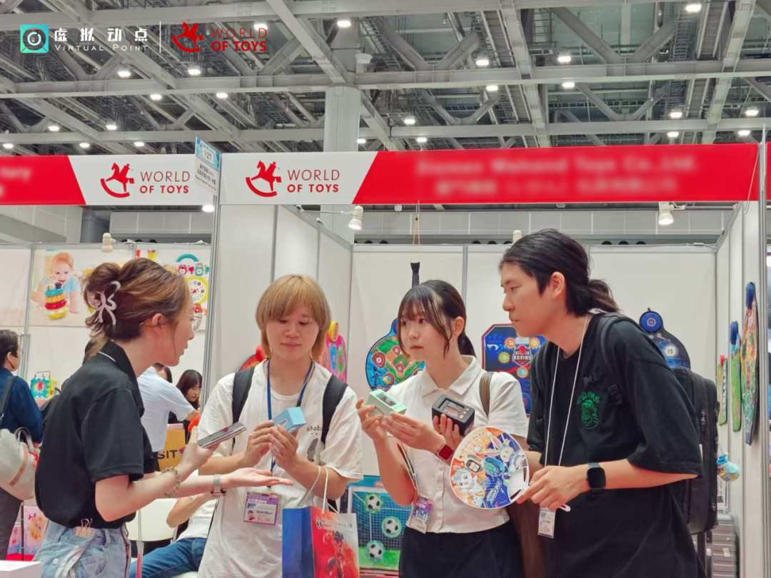 外洋首展 | 优发国际·虚拟动点AI玩具亮相2025东京国际玩具展